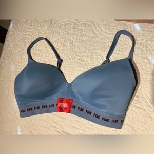 VS Pink 36C sporty bra powder blue.